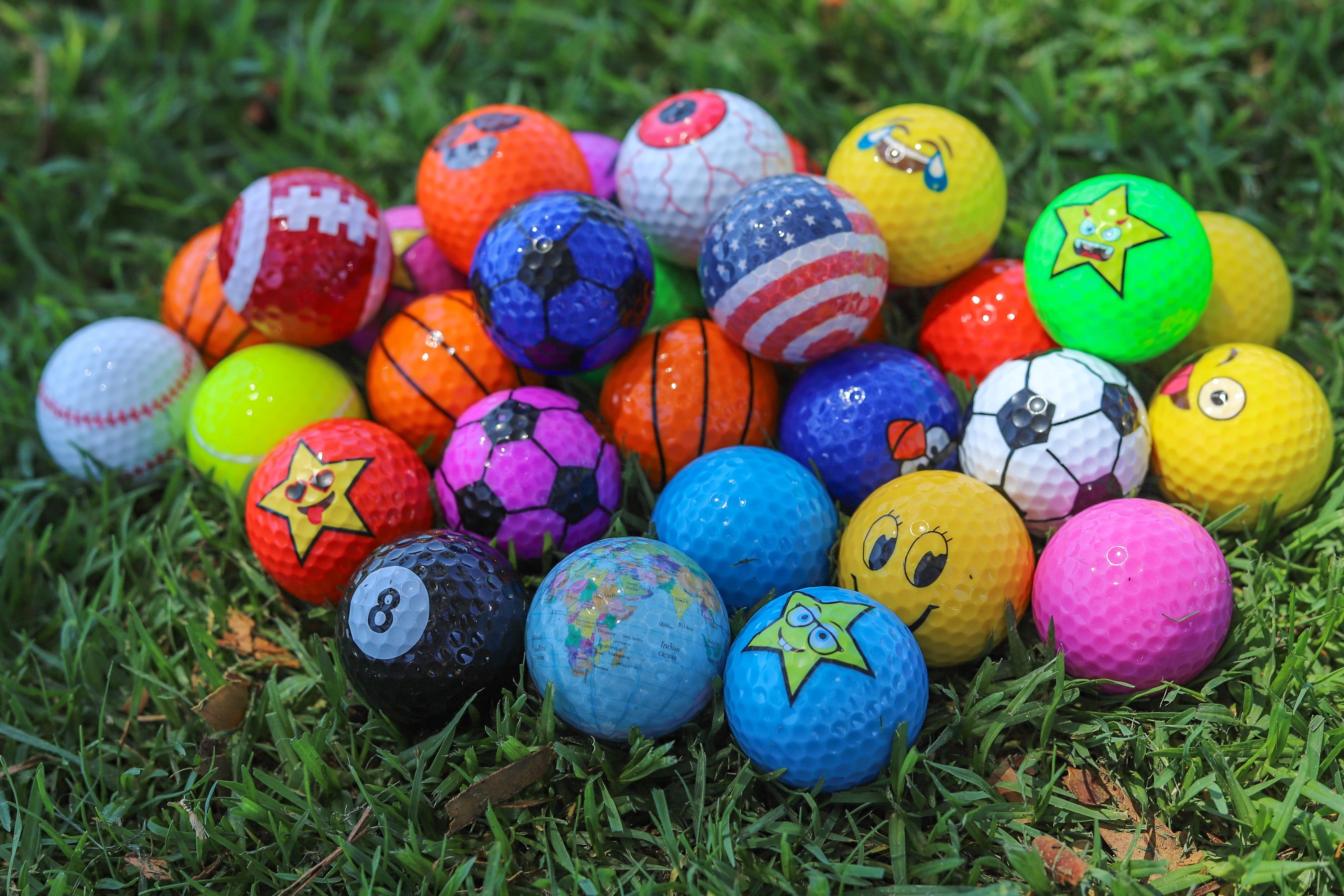 Novelty Mini Golf Balls – Mini Golf Supplies Australia