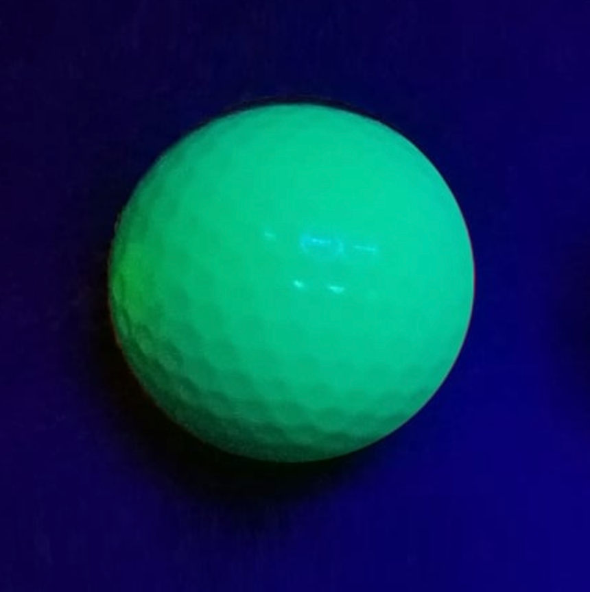 Blacklight Neon Mini Golf Balls (Pink & Blue out of stock)